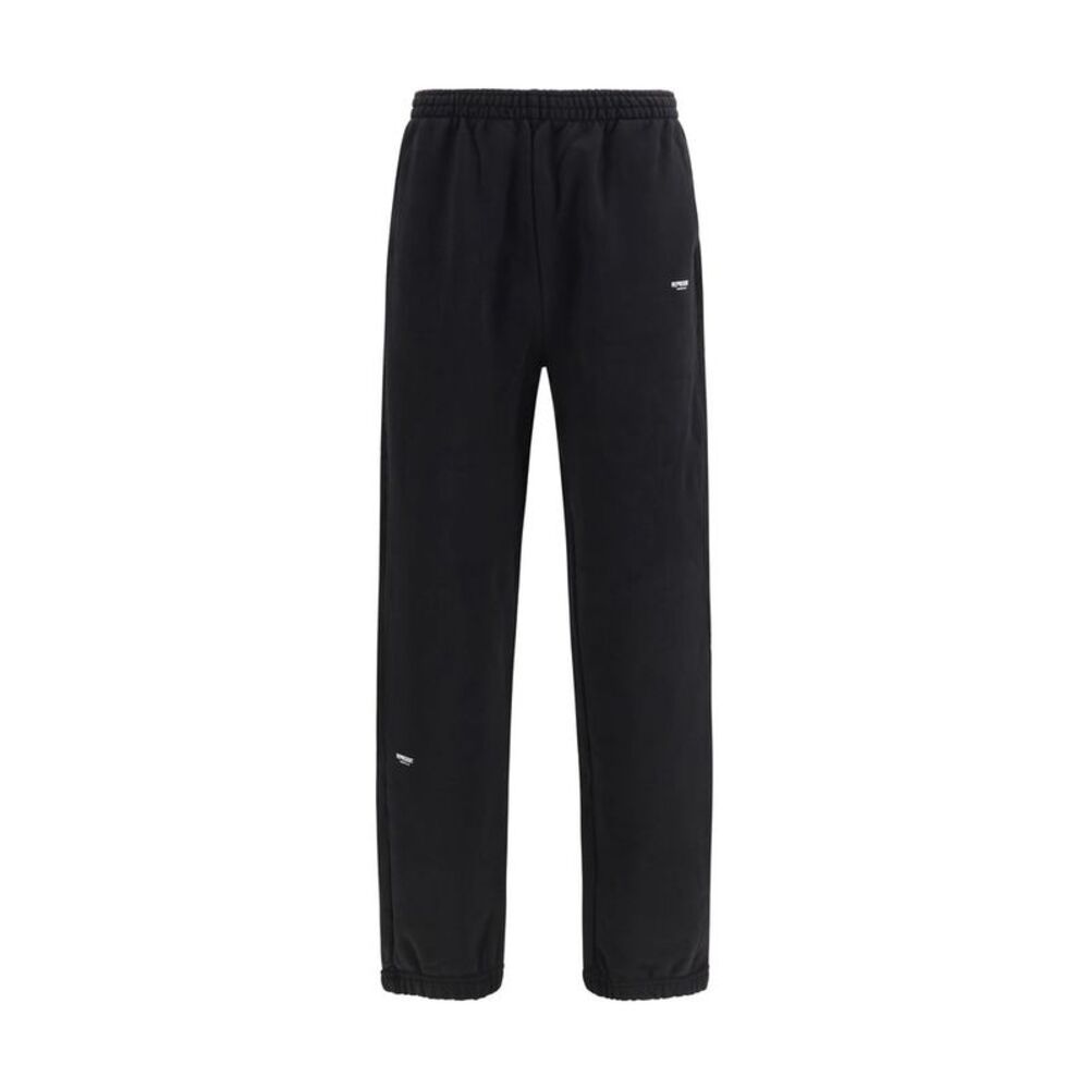 Represent Black Cotton Athletic Men's Pants